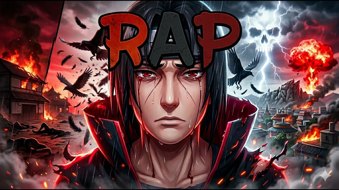 ITACHI UCHIHA RAP | El sacrificio del clan Uchiha 🖤 - YouTube
