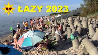 Łazy plaża i deptak 15-07-2023