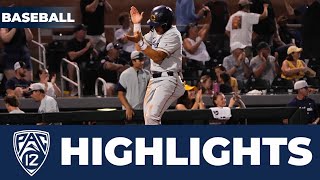 California vs. Arizona | 2024 Pac-12 Baseball Tournament Highlights