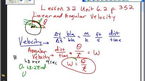 Pre-Calculus Trigonometry 6.2