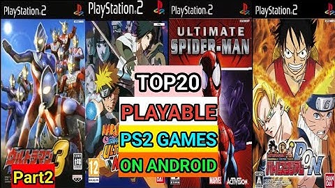 TOP 20 PLAYABLE PS2 GAMES FOR ANDROID PART2 Aethersx2
