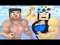 The minecraft life of Steve and Alex | Muscular Story | Minecraft animation