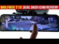 10" LCD Mirror Dash Cam BETTER than 12"? (Wolfbox T10 Touchscreen Mirror Review)