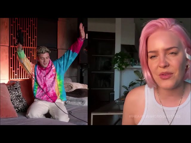 Lauv u0026 Anne-Marie - lonely [Live at iHeartRadio Living Room Concert] class=