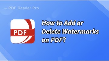 How to Add Watermarks to PDF on Windows |#PDFReaderPro