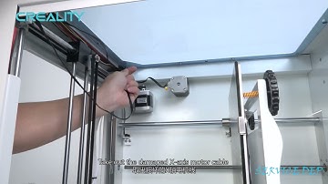 Service tutorial CR 5 Pro H replace Y axis motor wire