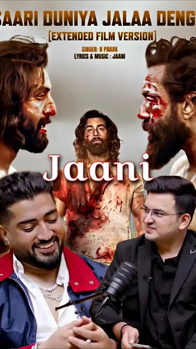 How Jaani wrote the song Saari Duniya jala denge | #trending #youtubeshorts #animal