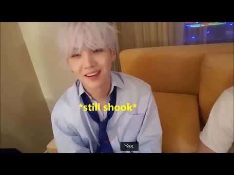 BTS bad boy SUGA is NOT nervous about the American Music Awards