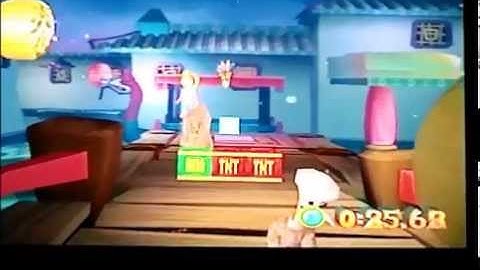 Crash Bandicoot "The Wrath of Cortex".Level 8."Bansai Bonsai" Glitch or not?