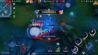 Zhask unstopabble 13 kill mvp playing on iphone 11 pro max