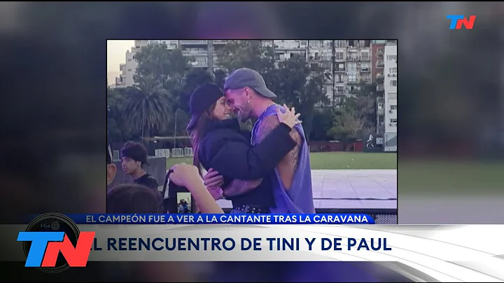 El romntico reencuentro entre Tini Stoessel y Rodr...