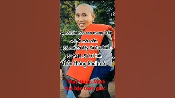 Thầy thích Minh tuệ từ bi trí tuệ, làm thức tỉnh triệu trái tim ❤️❤️❤️