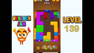 Unblock Jam Level 139 Walkthrough Solution