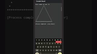 Tutorial Hollow Pyramid in C.. #python #youtube #shorts #avengers