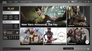 Menu cursor glitch with Paragon and LawBreakers | @therealcliffyb @Paragon @EpicGames @UnrealEngine