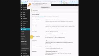 Installing the Follow Plugin and SMTP mail in WordPress
