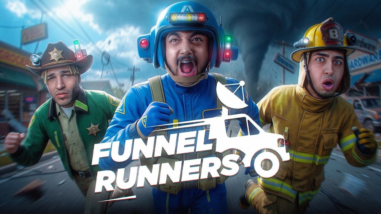 بی شک بهترین بازی دست جمعی جدید (FUNNEL RUNNERS)🏃🤣
