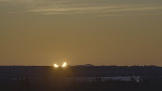 Partial Eclipse (Devil Horns) March 29th, 2025 - Maine