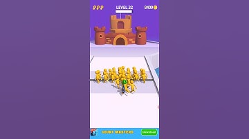 Join Clash 3D Level 32- Gameplay Walkthrough  (iOS & Android)🤑 #shorts | 😎#GameWithMJ