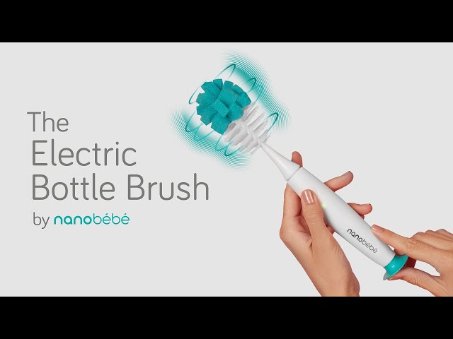 E-Brush Electric Baby Bottle Brush – Nanobébé US