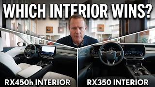 Lexus RX450h vs RX350: Which Interior is Better?
