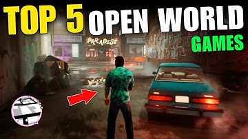TOP 5 Open World Games For Android Tamil | Javid Tamil | Top 5 Games For Android