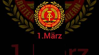 Der 1.März Tag der NVA! #ddr #ostdeutschland #ostalgie #gdr #eastgermany #nva