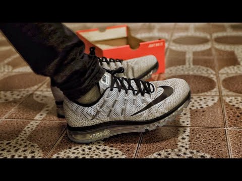 nike air max 2016 white black black