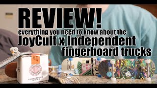 REVIEW! JoyCult x Independent Fingerboard Trucks @mikeschneider