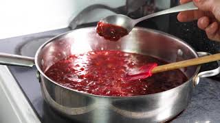 Low Sugar Strawberry Rhubarb Jam (No Store-Bought Pectin!)