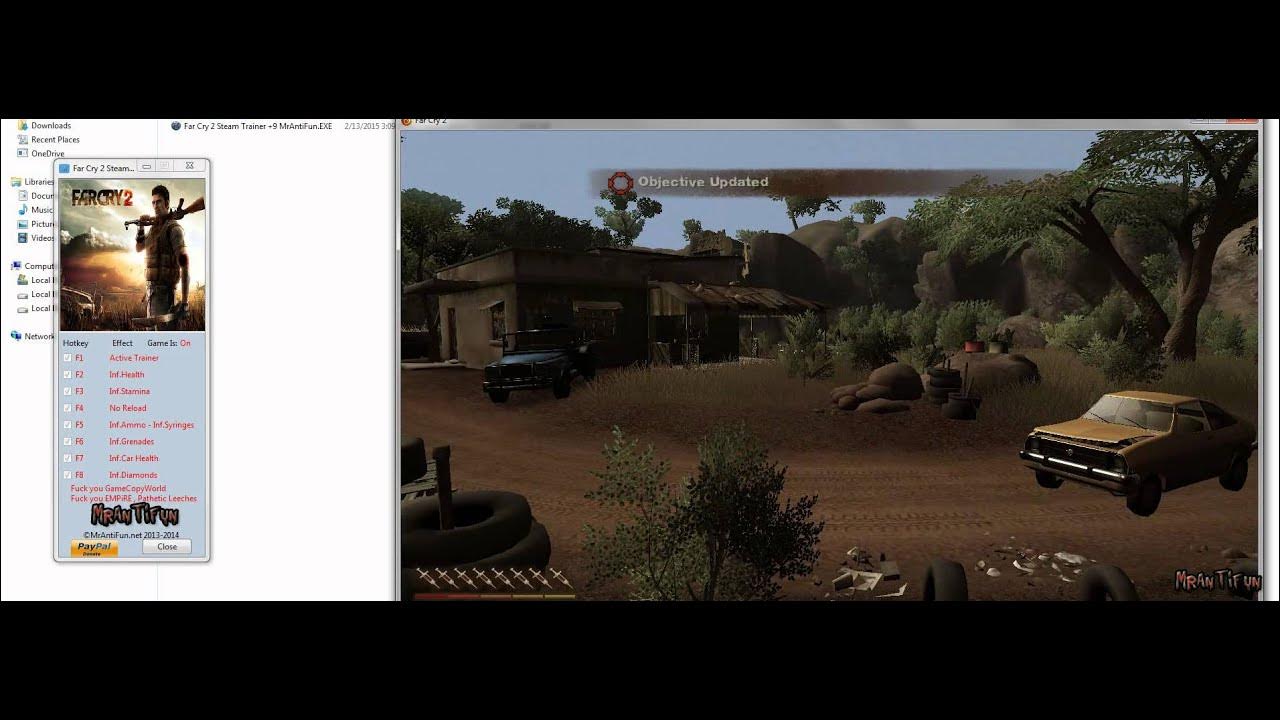 Far Cry 2 Trainer +8 - YouTube