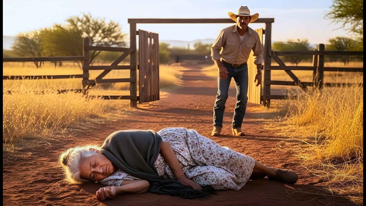 El ranchero encontró a una anciana desmayada frente al rancho — y su vida cambió para siempre
