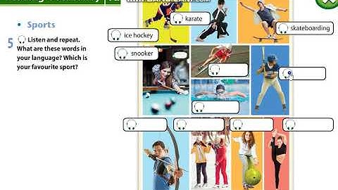 Excel 6 Module 1a Sports ex5 listening