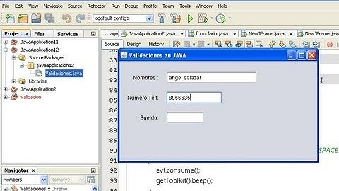 Validar jTextField en java - solo letras y números enteros