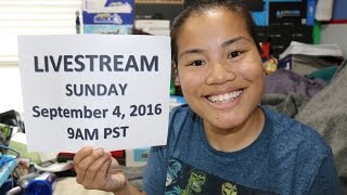 LIVESTREAM ANOUNCEMENT!!!! 9/4/16 9AM PST