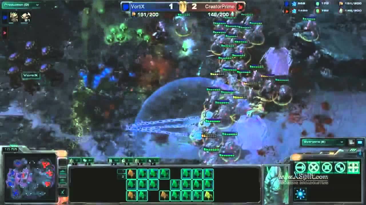 SC2 Finals Ro8 Creator vs Vortix PvZ Game 4 BNet World Championship ...