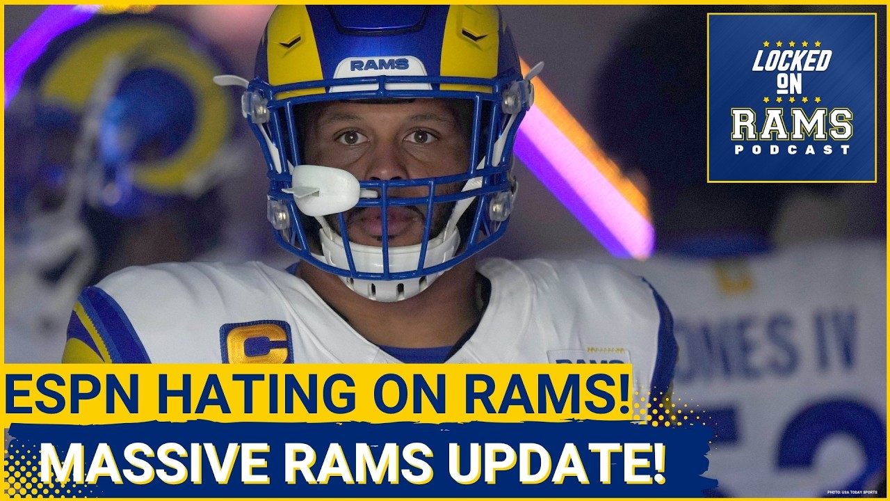 WILD: Aaron Donald Might Really Be Coming Back, ESPN Not Impressed With Rams, & More! WILD: Aaron Donald Might Really Be Coming Back, ESPN Not Impressed With Rams, & More!