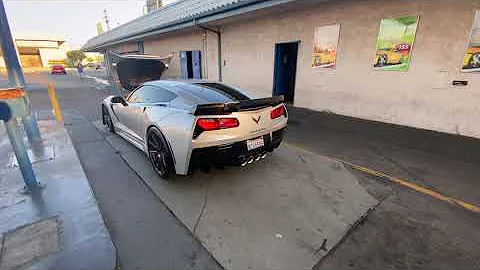 C7 Corvette Stingray Z51 Texas Speed Performance Headers & X-Pipe! Loud Revs!!!
