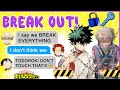 Deku and the BakuSquad are LOCKED UP! 😱 BNHA Texts - MHA Chat