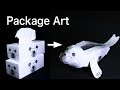 鼻セレブの空箱で工作しました！Made of tissue package