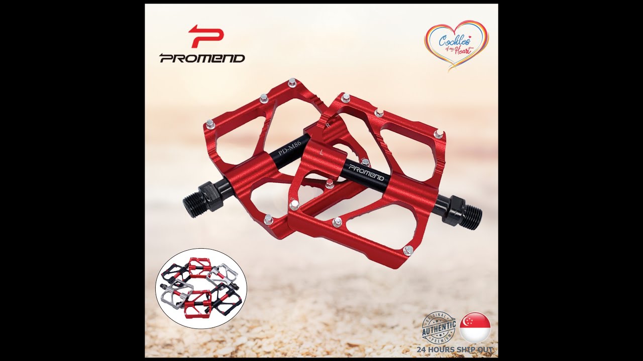 Promend M86 Pedal for MTB bicycle- Cockles of my Heart!