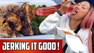 Eating Jerked Chicken For The First Time
