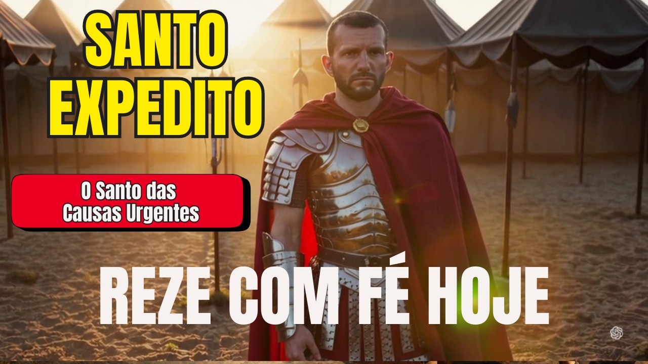 ORAÇÃO PODEROSA DE SANTO EXPEDITO- História e Oração Para Quem Precisa de Ajuda Urgente!