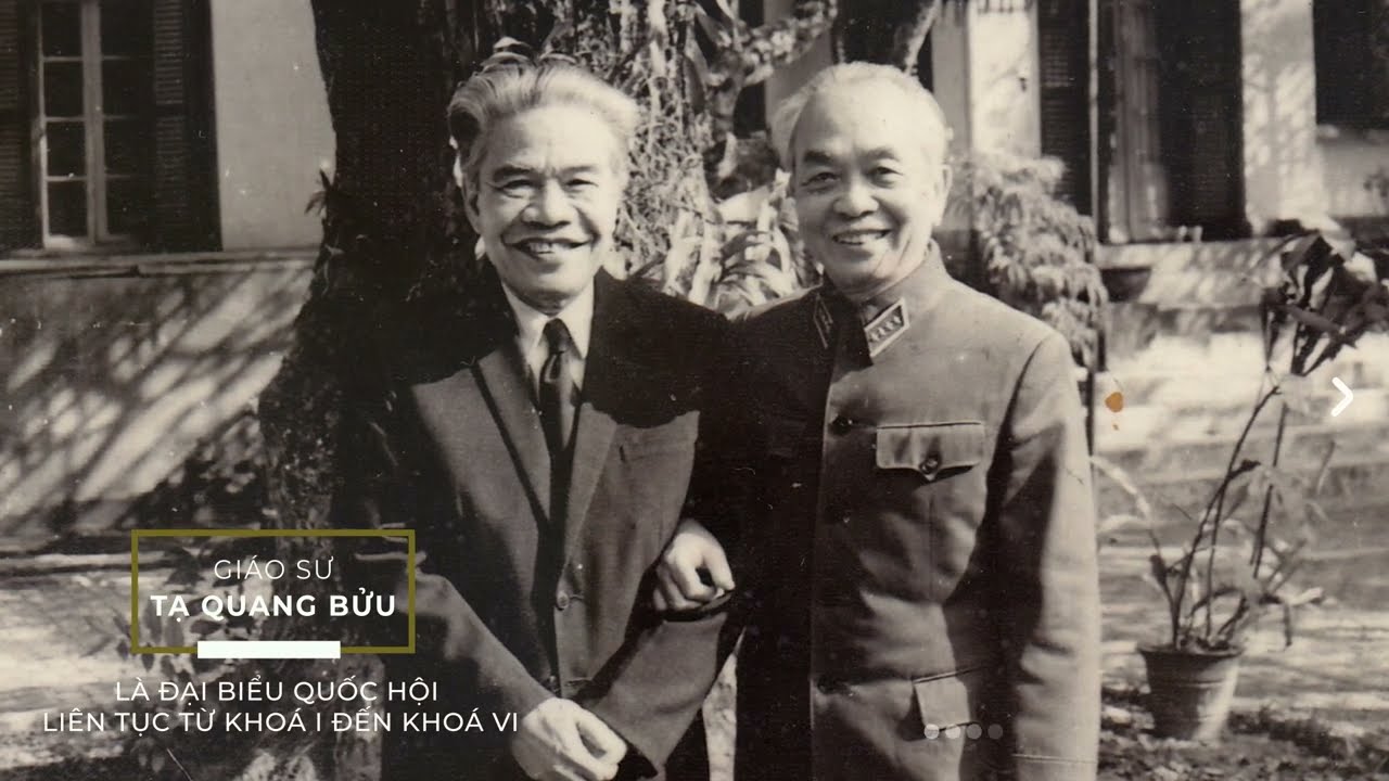 GS. Tạ Quang Bửu  - người đặt nền móng xây dựng và phát triển Đại học Bách khoa Hà Nội