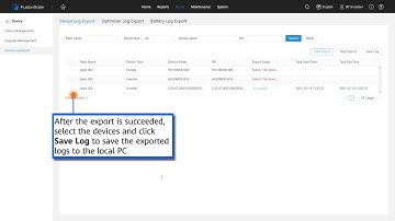 02 4 FusionSolar Web Exporting Device Logs