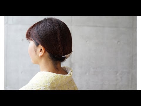 簡単にできる 浴衣 着物に似合うヘアアレンジ ボブヘア 趣 Omomuki Live 13 Youtube