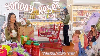 SUNDAY HOME RESET 🌼 grocery shop w/ me, meal prepping + cleaning with the girls! by Haley's Corner 26,247 views 5 months ago 21 minutes