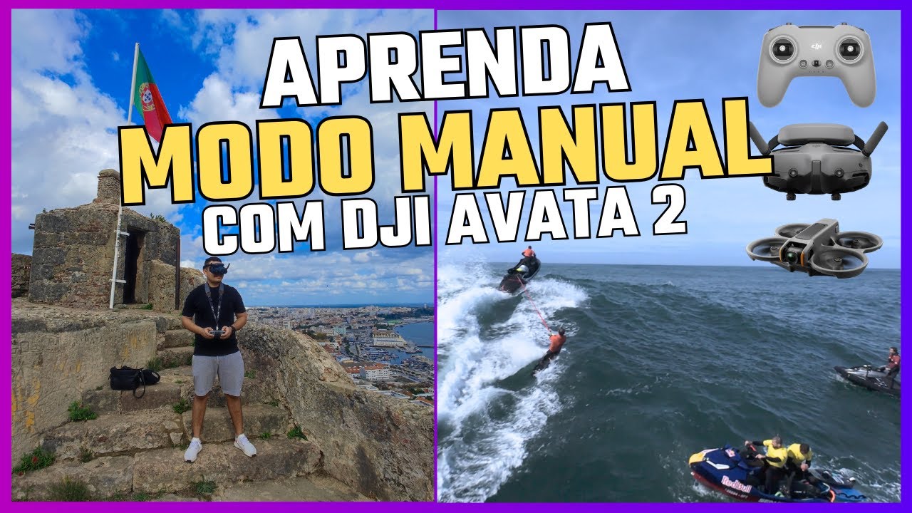 Como Usar o Modo Manual do DJI Avata 2 - Guia Completo para Iniciantes