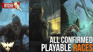 Ashes of Creation - All Confirmed Playable Races!