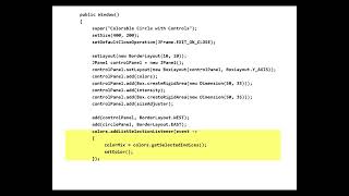 Intermediate Java Programming - Graphics and GUIs   Part 4